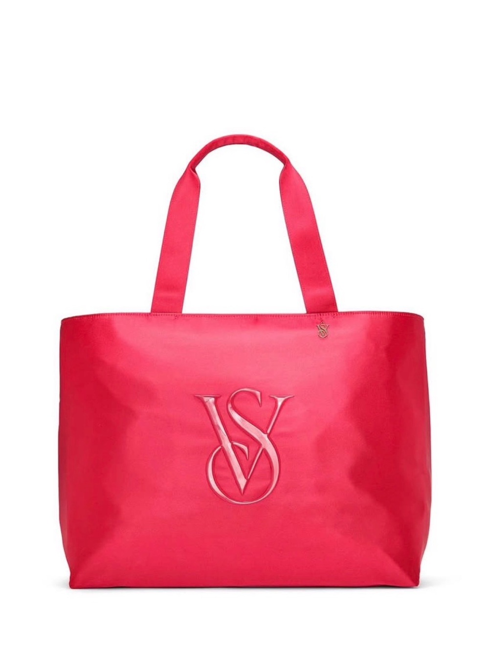 Victoria's Secret Hot Pink Logo Tote